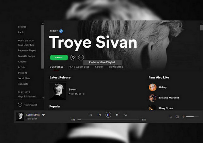 does djay pro work with spotify